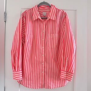 Pink Striped Button Down Shirt